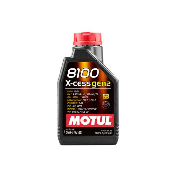 MOTUL 8100X-CESSS GEN2 5W40 - Imagen 2